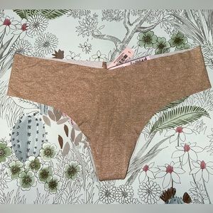 Victoria’s Secret NWT No-Show Thong – Size Large – Tan